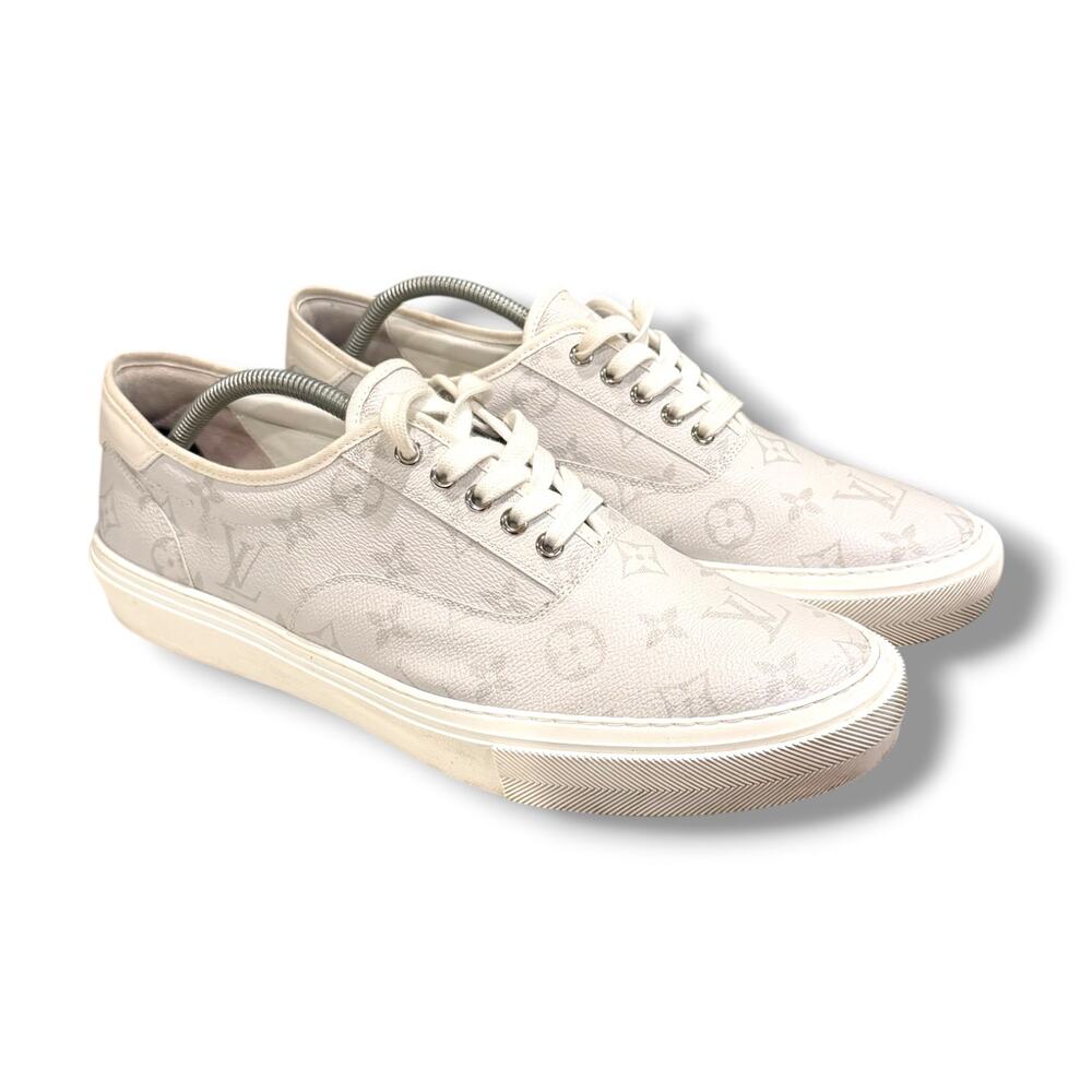 Louis Vuitton Monogram Trocadéro Leather Sneakers | Size 11LV (12US)
